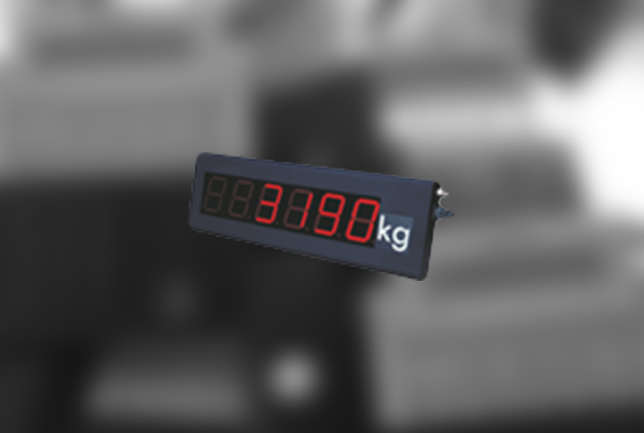 HG-2 Harici Gösterge - Tamçeki 75mm LED Tartım Ekranı